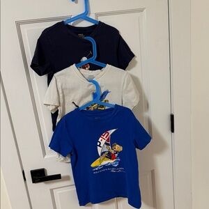 Polo by Ralph Lauren Boys Bear Tees Lots size 5-6